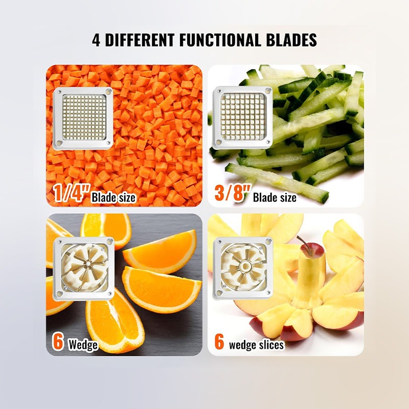 قطاعة بطاطس وفواكه متعددة الاستخدام - الصورة 2