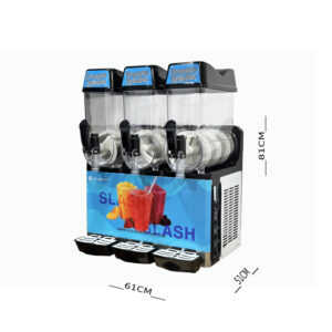 ماكينة سلاش 3 حوض 12 لتر